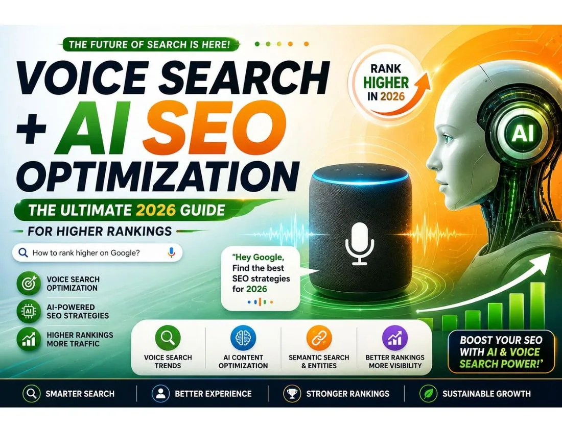 Voice Search + AI SEO Optimization: The Ultimate 2026 Guide for Higher Rankings