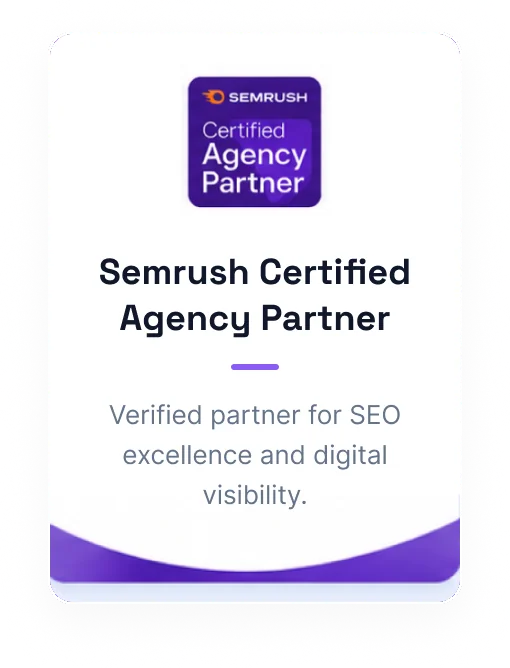 Semrush Certified Agency Partner