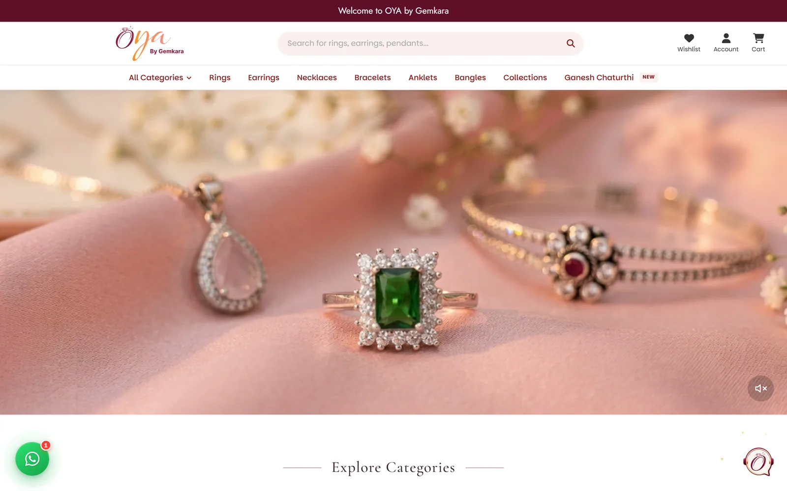 Front page of the OYA by Gemkara website
